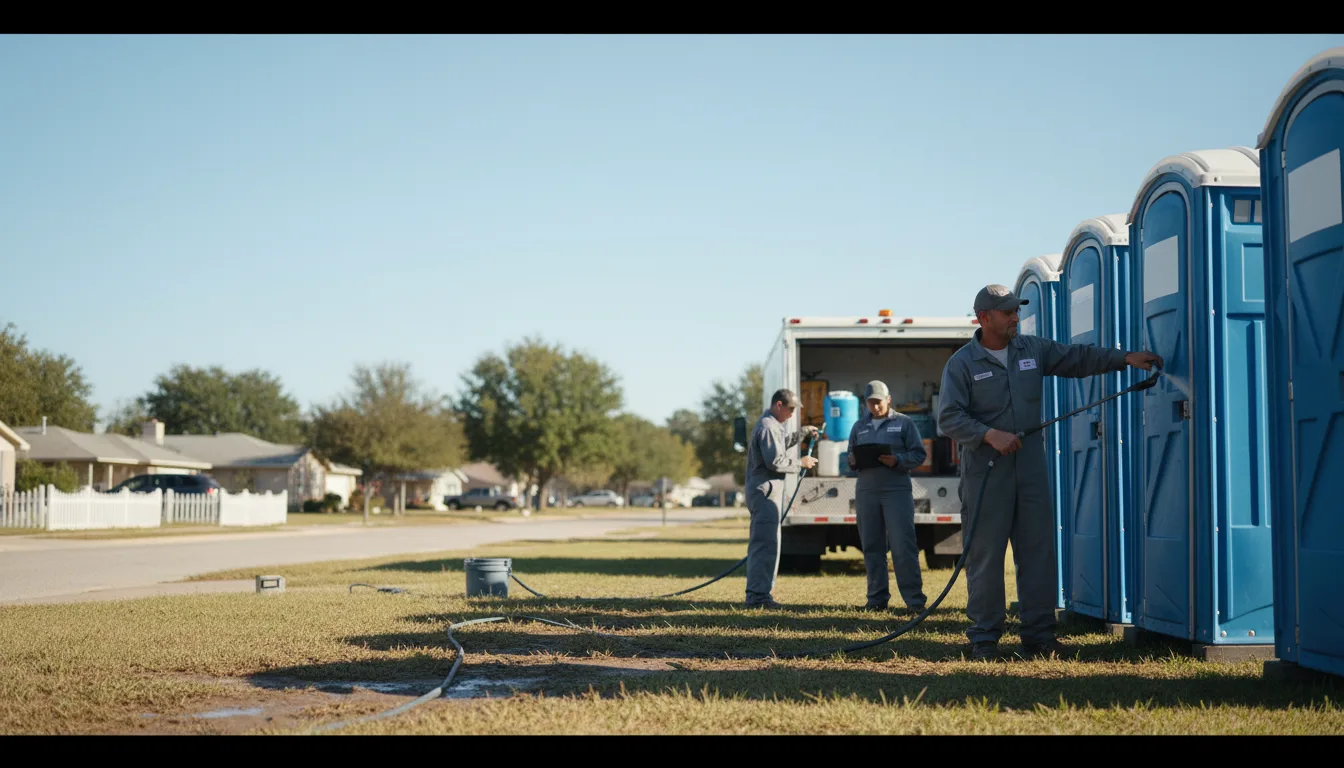 Long-Term Portable Toilet Rental in San Marcos, TX near me
